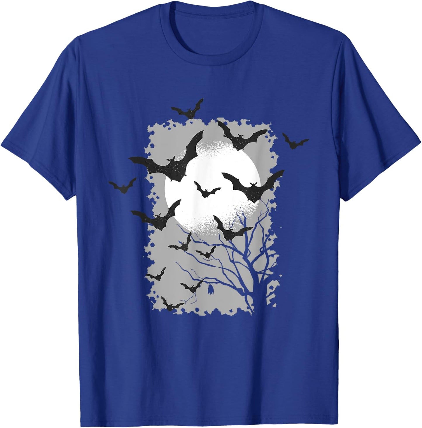 Spooky Bats | Seasonal Halloween Dark Goth Costume T-Shirt - T-Shirt | Royal