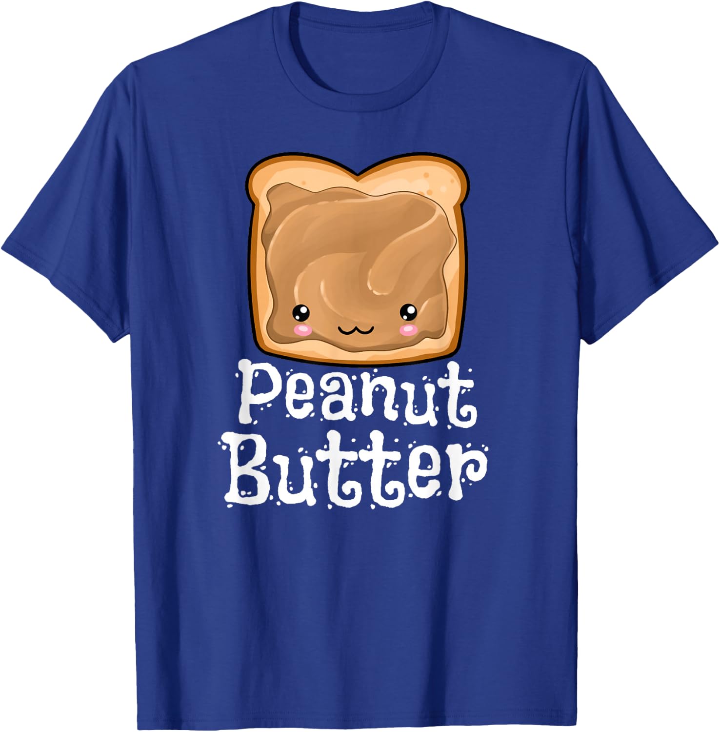 Kawaii Peanut Butter Jelly PB&J Halloween Matching Twins BFF T-Shirt - T-Shirt | Royal