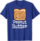 Kawaii Peanut Butter Jelly PB&J Halloween Matching Twins BFF T-Shirt - T-Shirt | Royal