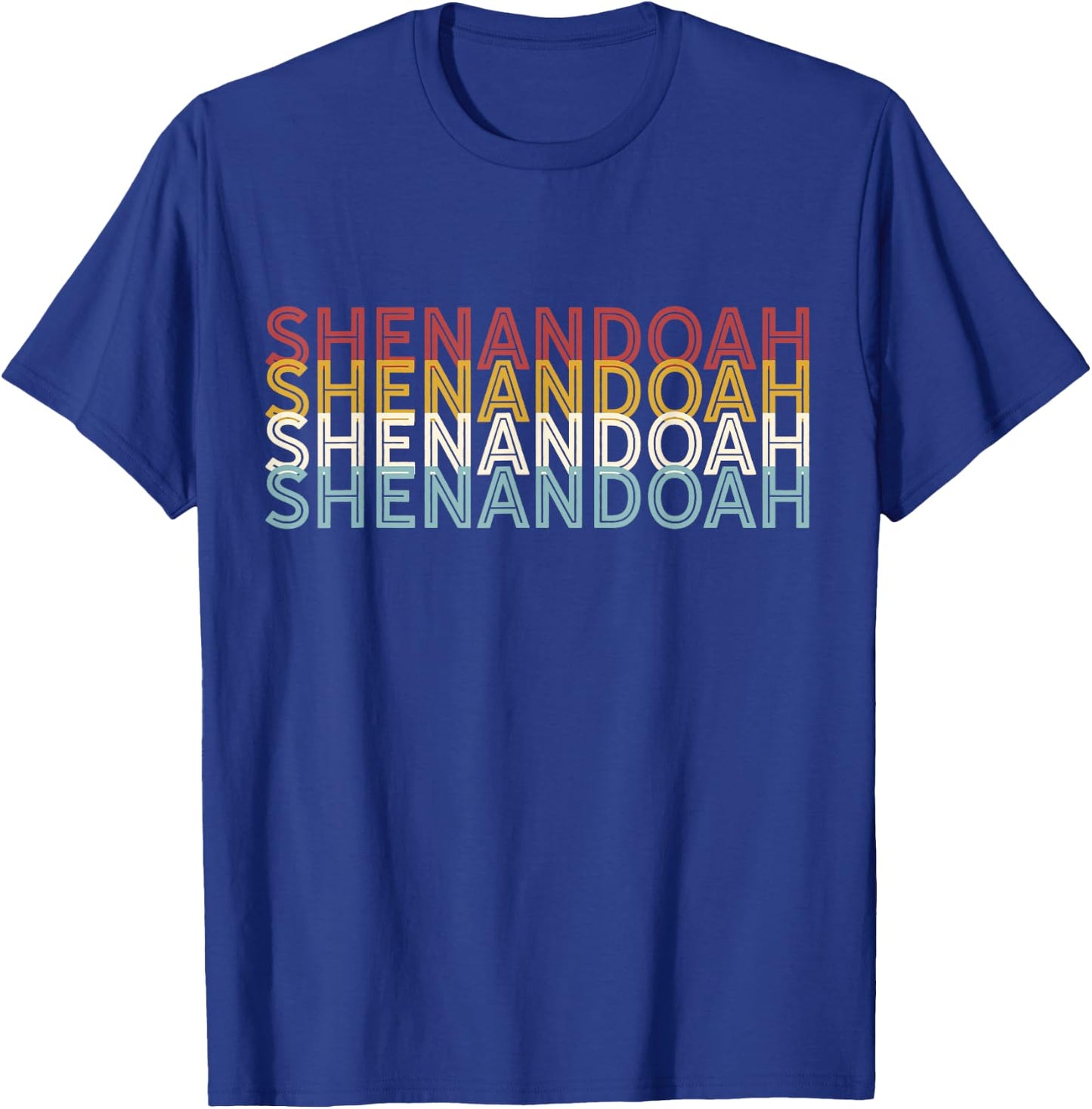 70's USA - Retro Vintage Shenandoah National Park T-Shirt - T-Shirt | Royal