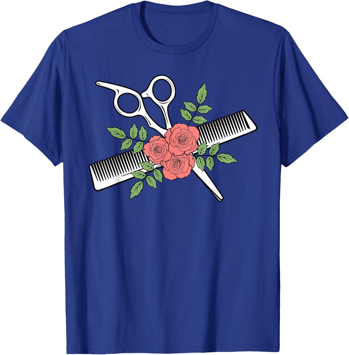 Hairdresser Beauticians Hairstylist Hairstyling Hairdressing T-Shirt - T-Shirt | Royal