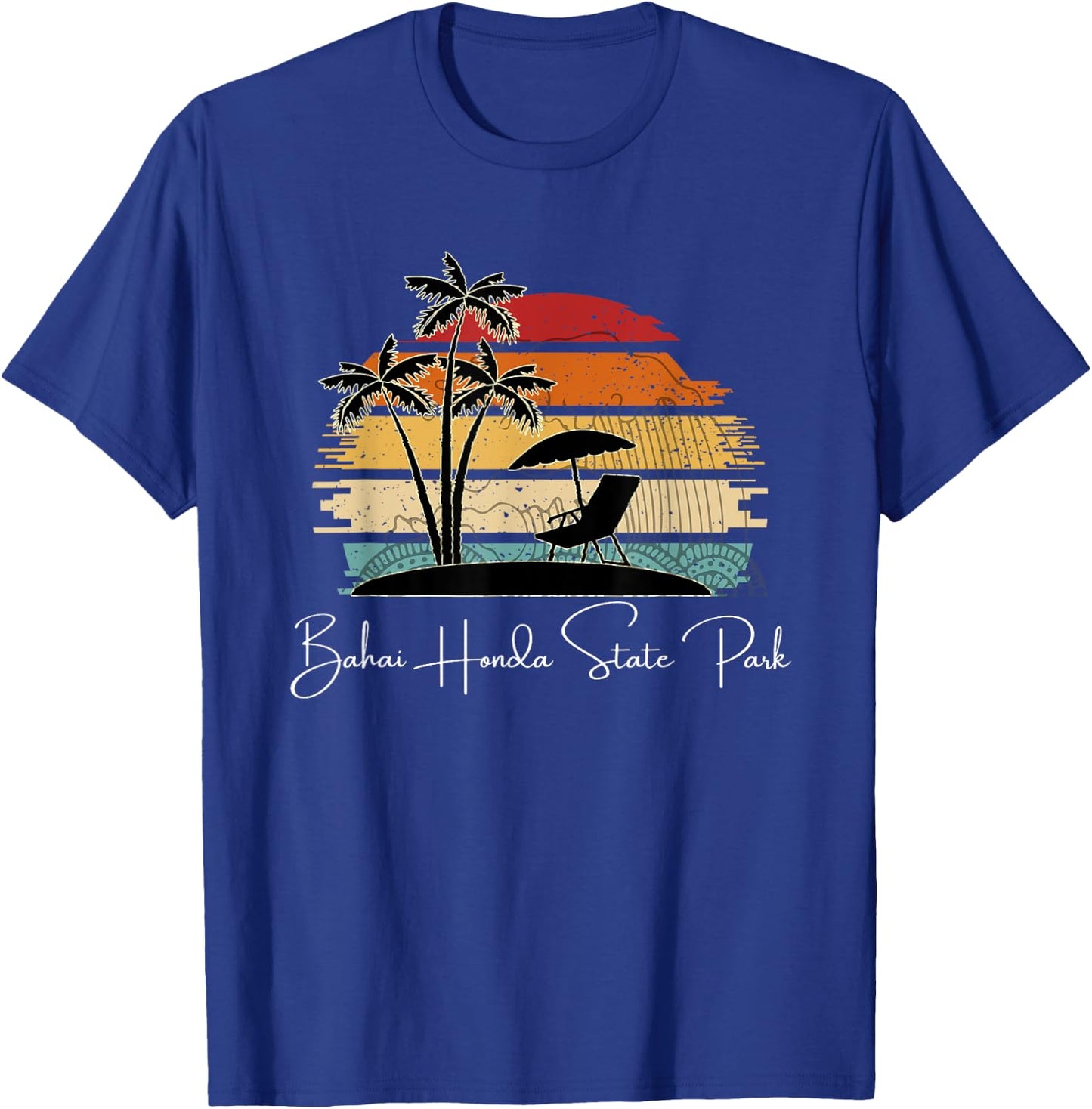Bahai Honda State Park Beach Lover Palm Spring & Summer T-Shirt - T-Shirt | Royal