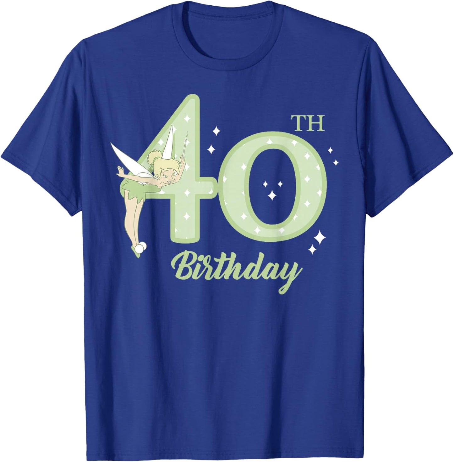 Disney Peter Pan 40th Birthday Tinkerbell Portrait T-Shirt - T-Shirt | Royal