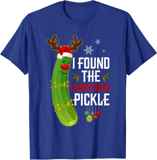 Funny Pickle Apparel Adults Black Small T-Shirt - T-Shirt | Royal