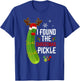 Funny Pickle Apparel Adults Black Small T-Shirt - T-Shirt | Royal