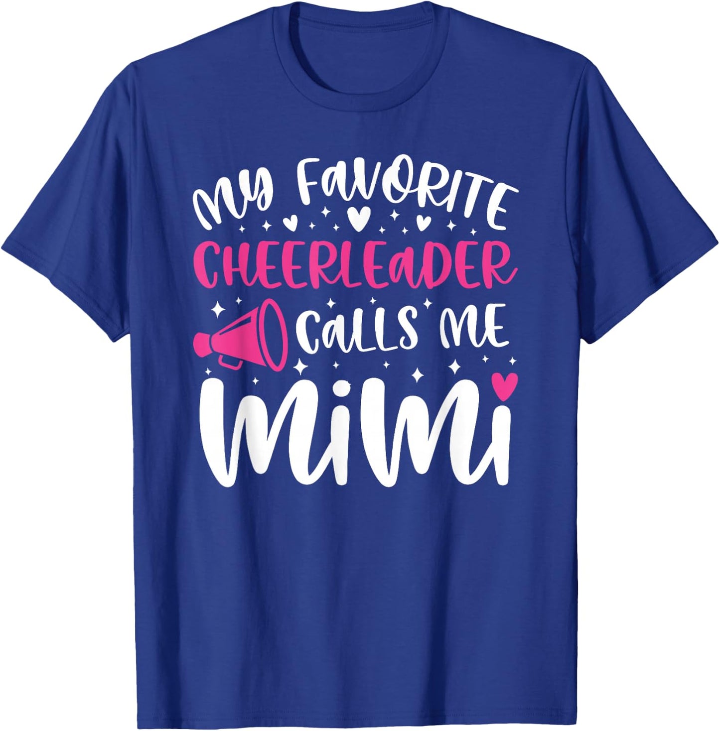 Proud Cheer Mimi Grandma Of A Cheerleader Mimi T-Shirt - T-Shirt | Royal