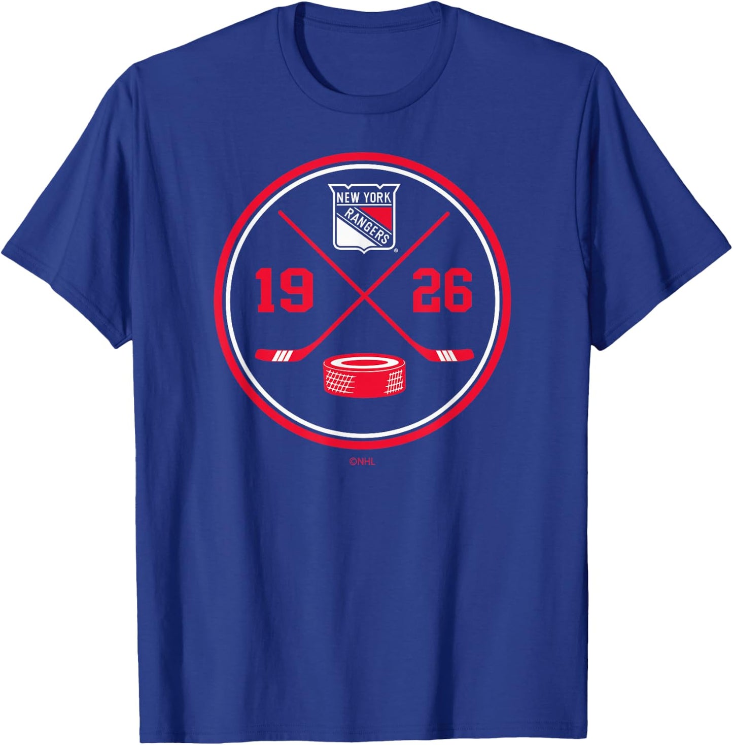 New York Rangers Prize Royal Officially Licensed T-Shirt - T-Shirt | Royal