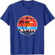 KC-135 Stratotanker Vintage Tropical Sunset Air Refueling T-Shirt - T-Shirt | Royal