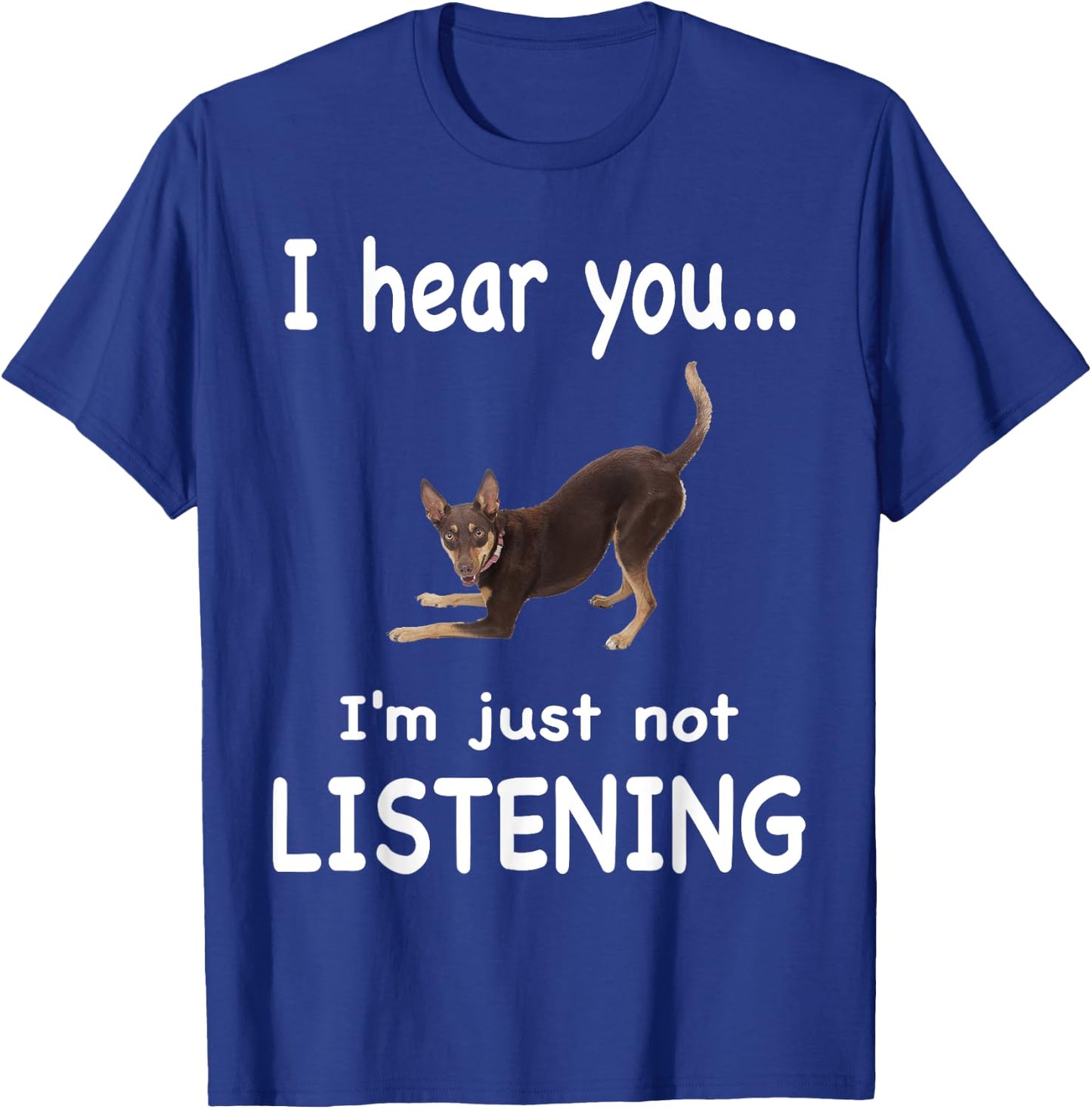 Kelpie Dog - Kelpie Men Women T-Shirt - T-Shirt | Royal