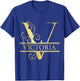 Victoria Name T-Shirt - T-Shirt | Royal