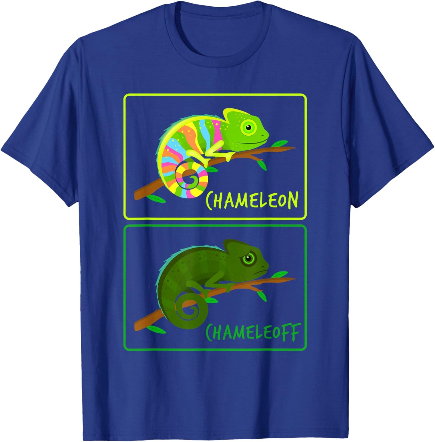 Chameleon Chameleoff T-Shirt - T-Shirt | Royal