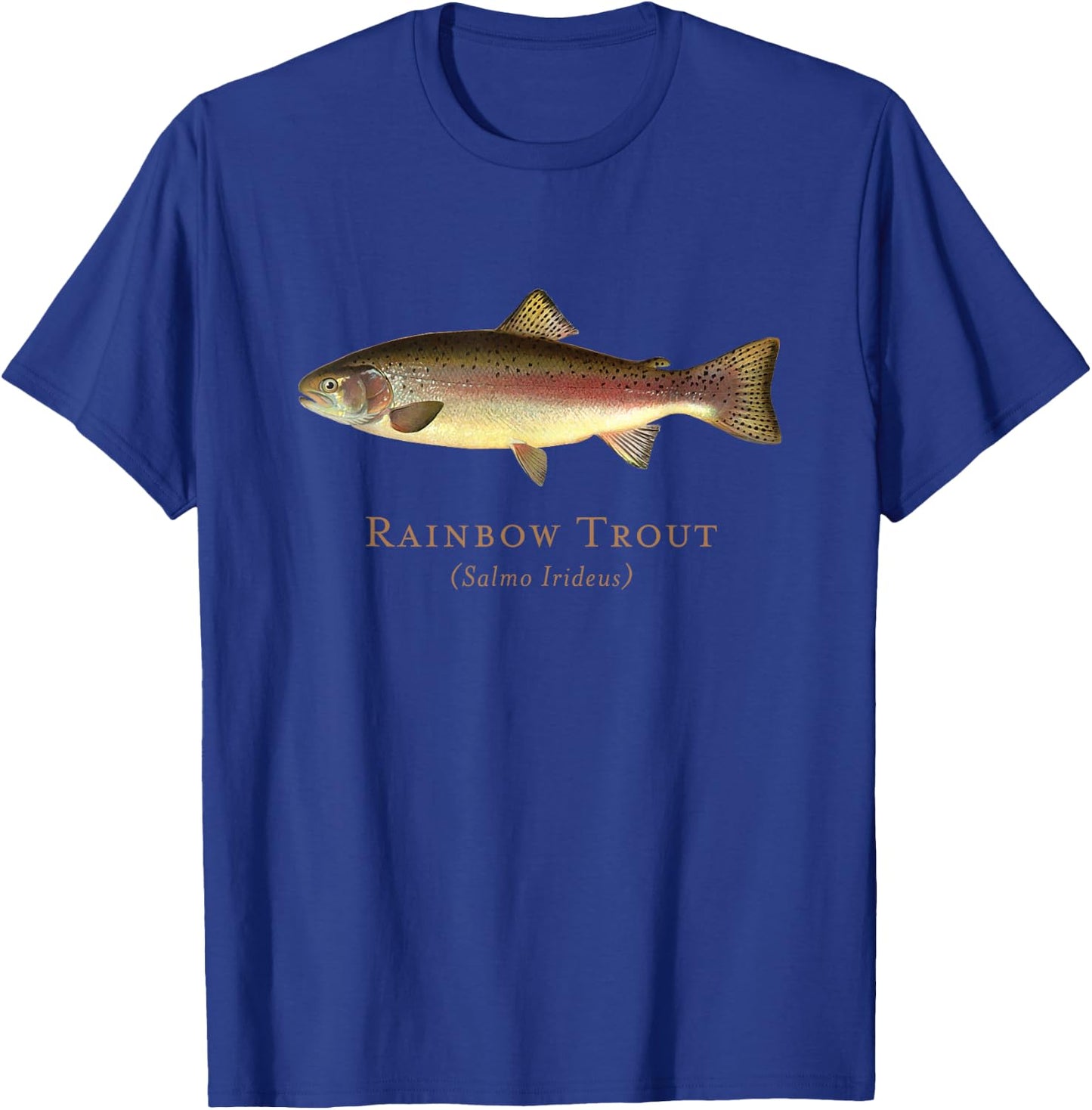 Rainbow Trout Vintage Illustration T-Shirt - T-Shirt | Royal