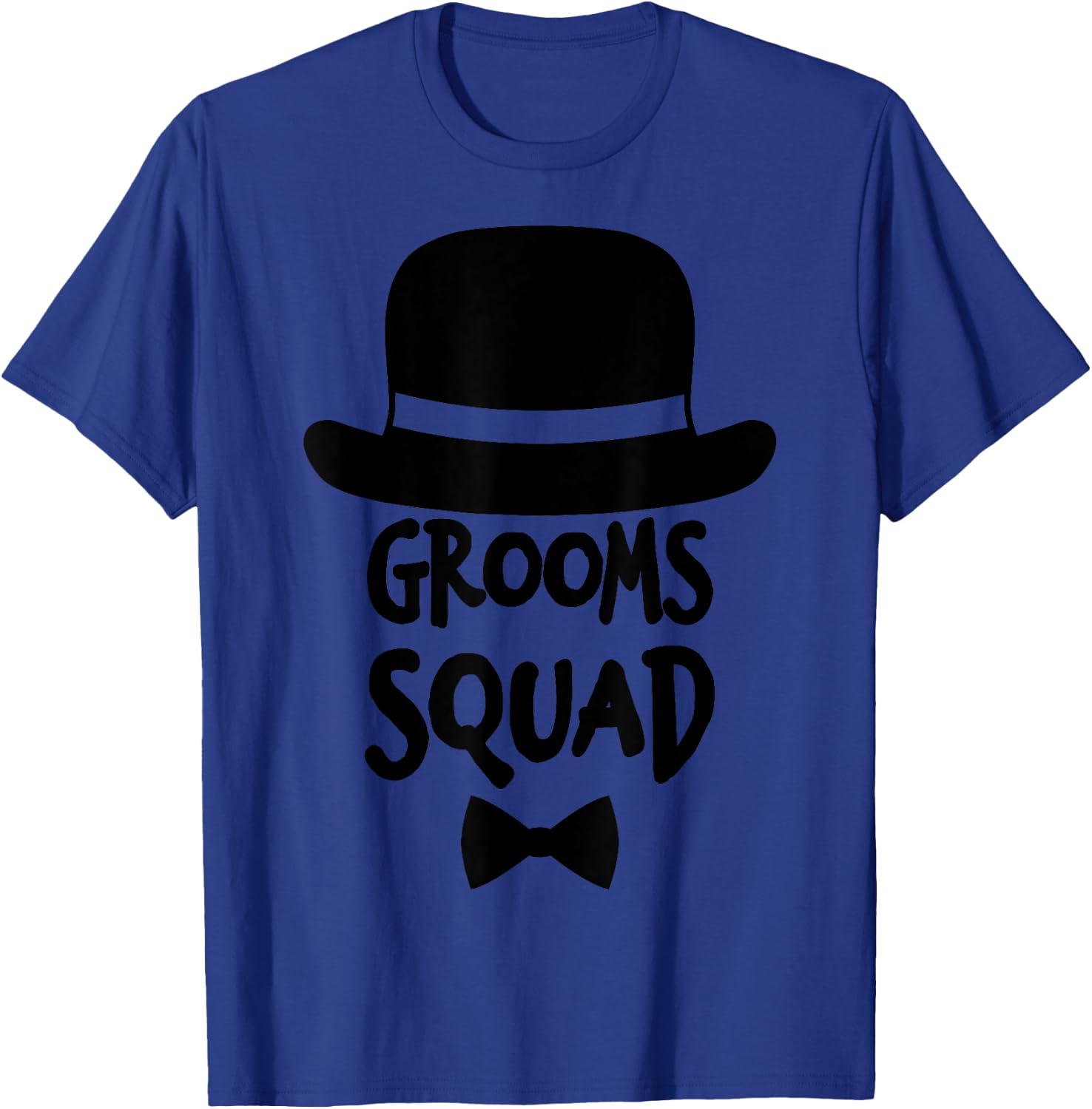GROOMS SQUAD Shirt White For Bachelor Party T-Shirt - T-Shirt | Royal