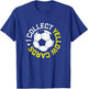 I Collect Yellow Cards, Funny Soccer Player Quote T-Shirt - T-Shirt | Royal