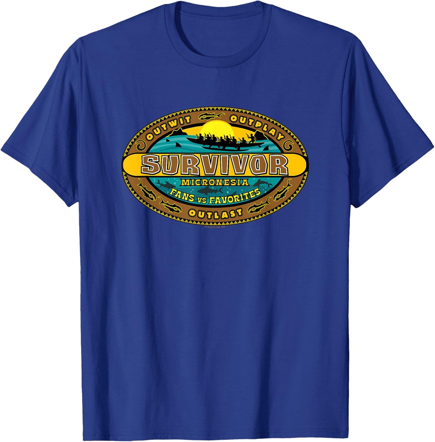 Survivor Micronesia T-Shirt - T-Shirt | Royal