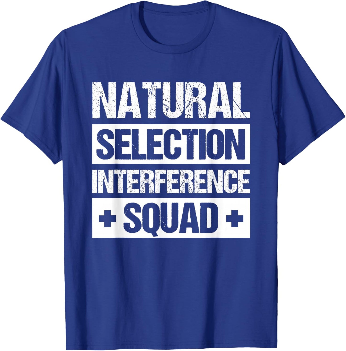 Natural Selection Interference Squad T-Shirt - T-Shirt | Royal