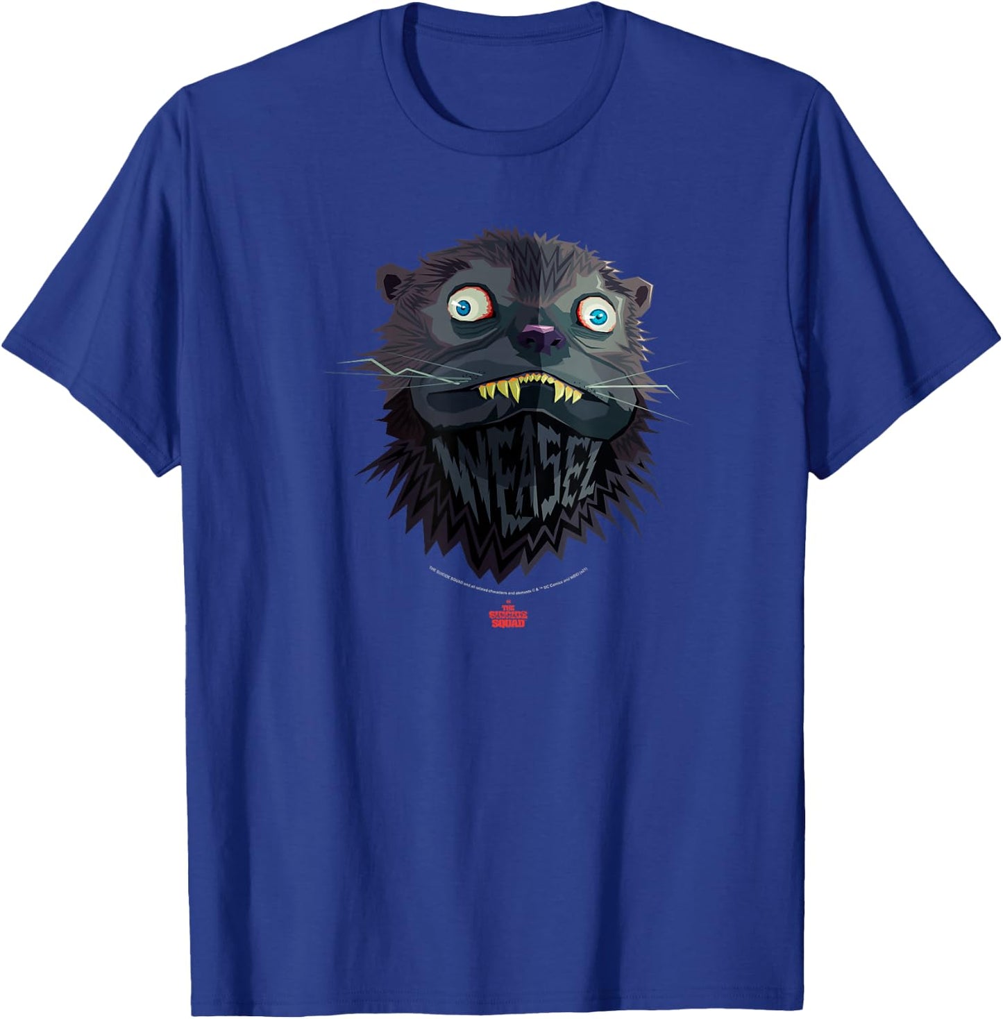 The Suicide Squad Big Weasel Logo T-Shirt - T-Shirt | Royal