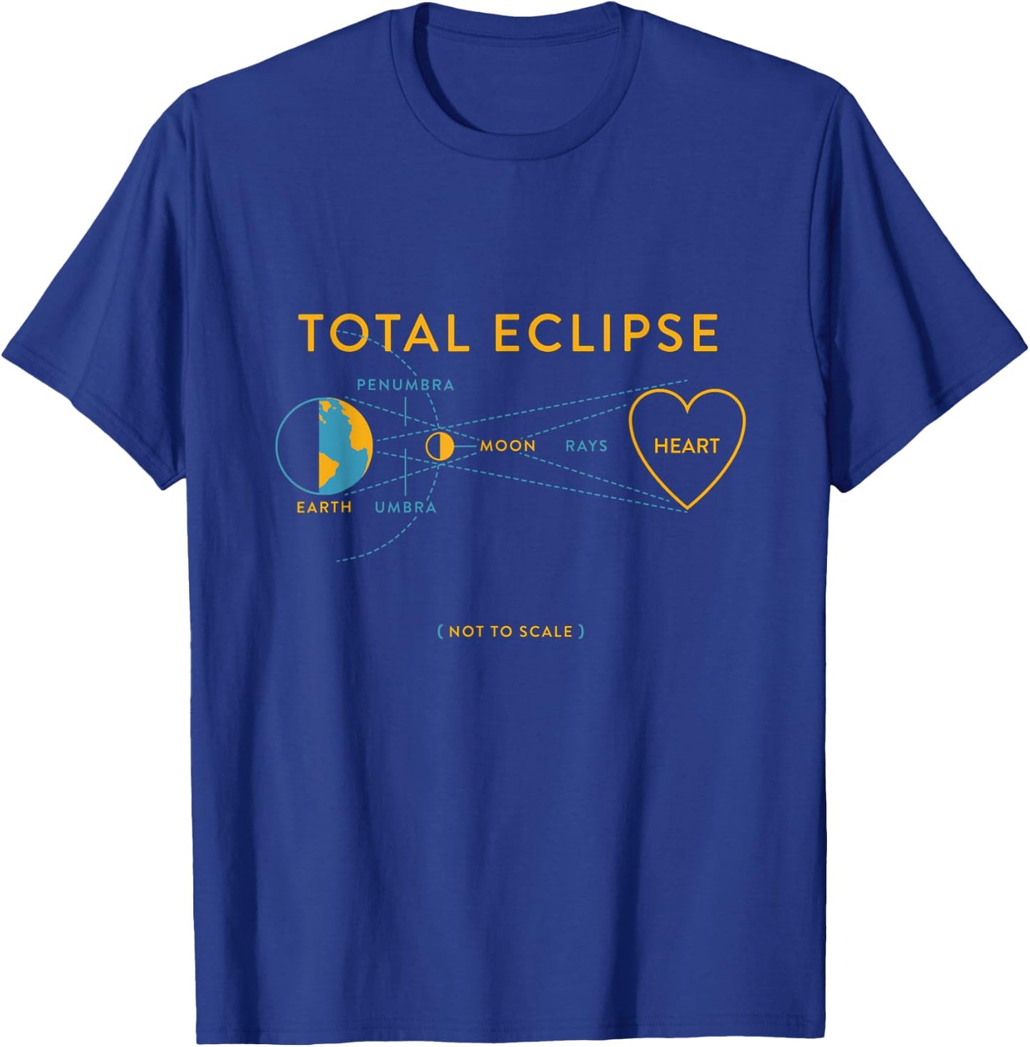 Total eclipse of the heart T-Shirt - T-Shirt | Royal