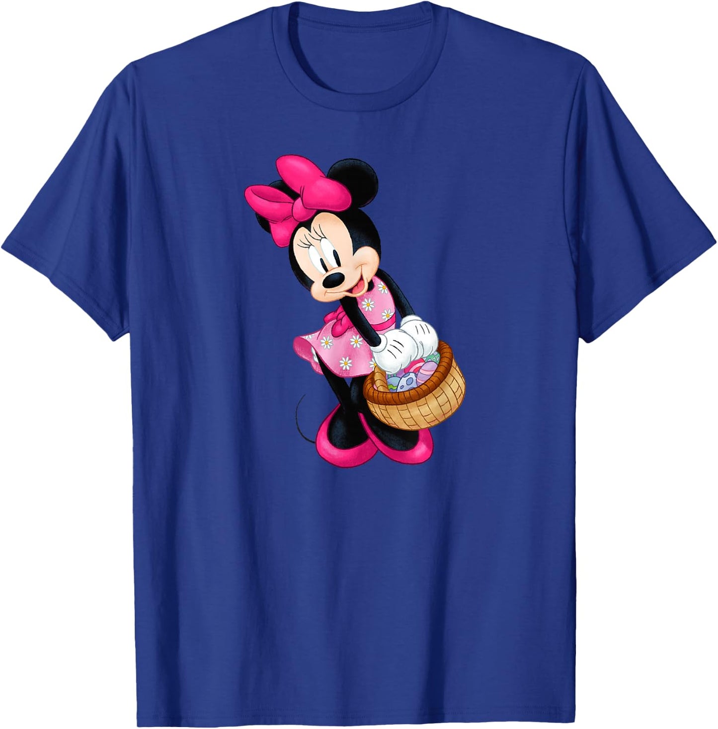 Disney Easter Minnie Egg Basket T-Shirt - T-Shirt | Royal
