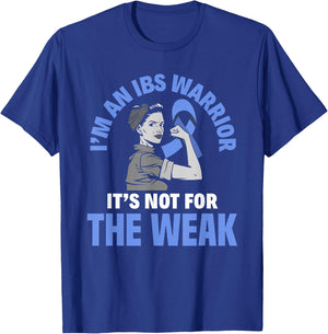 I'm An IBS Warrior Irritable Bowel Syndrome Awareness T-Shirt - T-Shirt | Royal