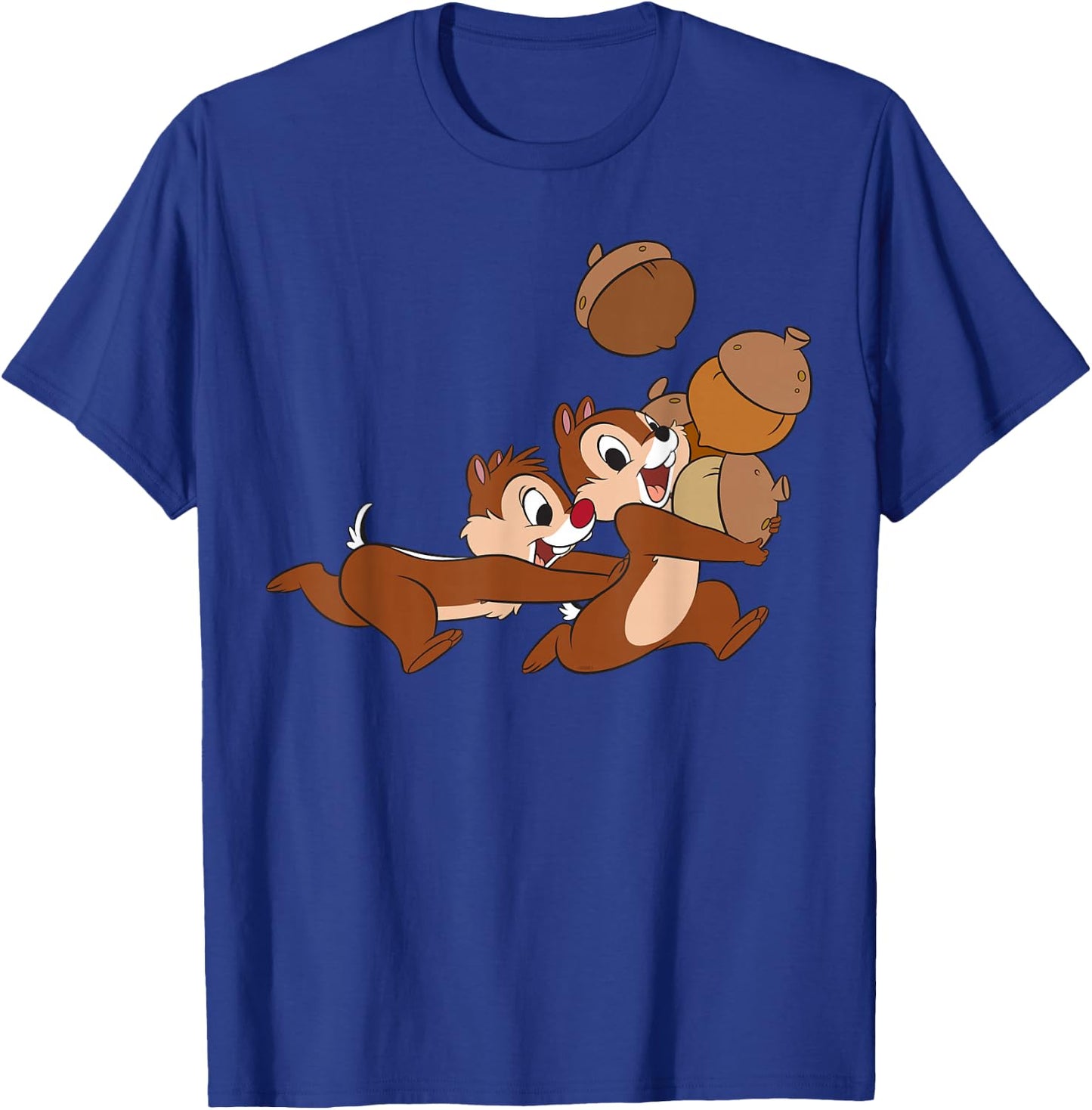 Disney Chip ‘n Dale Chipmunks Acorn Run Small T-Shirt - T-Shirt | Royal