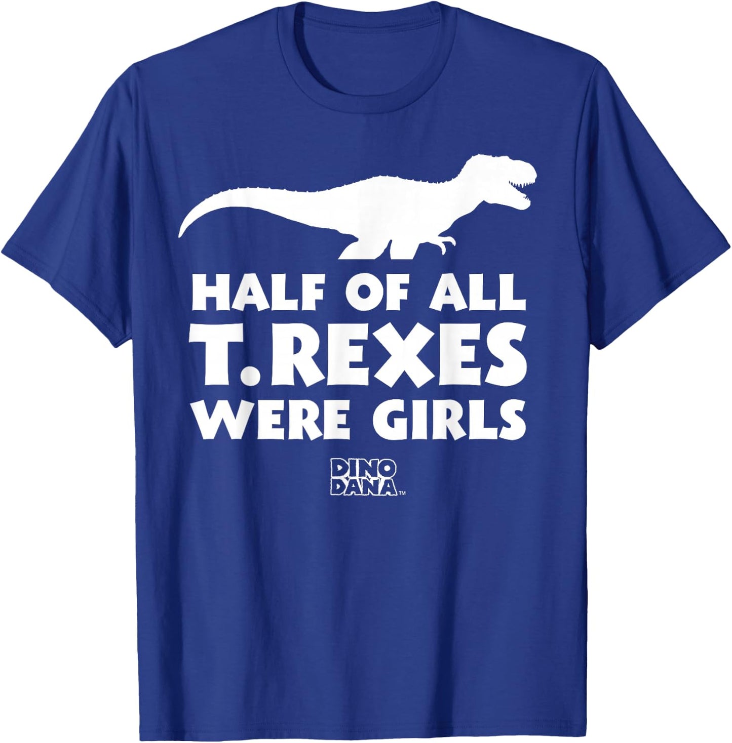 Dino Dana: White T.Rex Shirt T-Shirt - T-Shirt | Royal