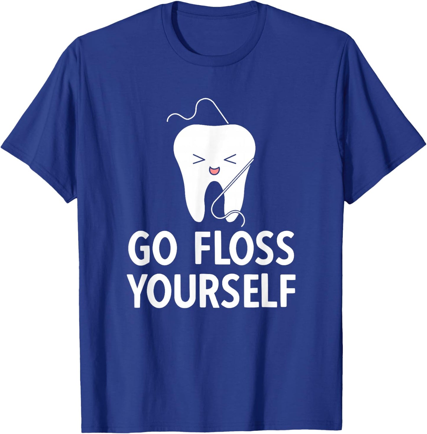 Dentist Dentistry Dental Cutlery T-Shirt - T-Shirt | Royal