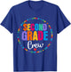Second Grade Crew 2nd Back to School Teacher Team Squad T-Shirt - T-Shirt | Royal