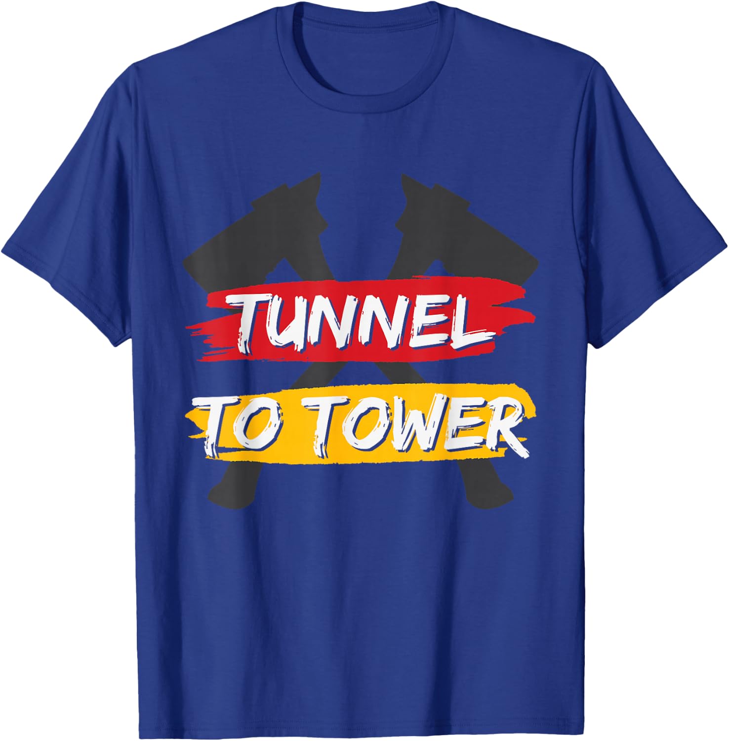 Tunnel To Tower - Firefighter T-Shirt - T-Shirt | Royal