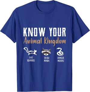 Know Your Animal kingdom Shirt Danger Noodle Shirt Squirrel T-Shirt - T-Shirt | Royal