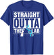Crispr Straight Outta The Lab T-Shirt - T-Shirt | Royal