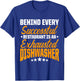 Dishwasher Successful Funny Dishwashing Gift T-Shirt - T-Shirt | Royal