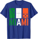 Three Zero Five 305 Miami Domino T-Shirt - T-Shirt | Royal