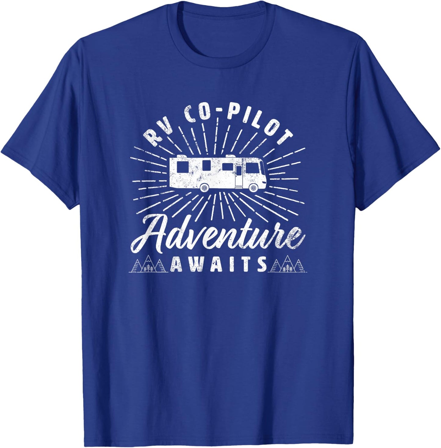 RV Co-Pilot Funny Motorhome RV Travel Women T-Shirt - T-Shirt | Royal