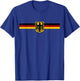 Funny Oktoberfest German Party Apparel Germany Deutschland Flag Eagle Coat of Arms Banner Vintage T-Shirt - T-Shirt | Royal