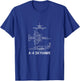 A-4 Skyhawk US Military Light Attack Jet Airplane Veteran T-Shirt - T-Shirt | Royal