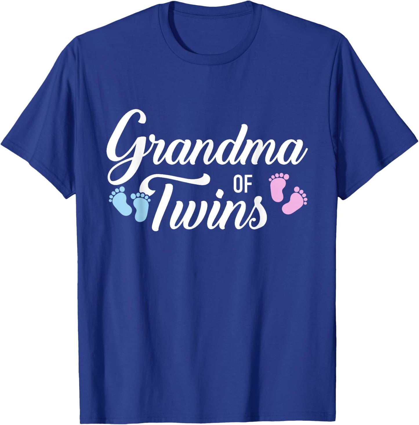 Grandma of Twins T-Shirt - T-Shirt | Royal