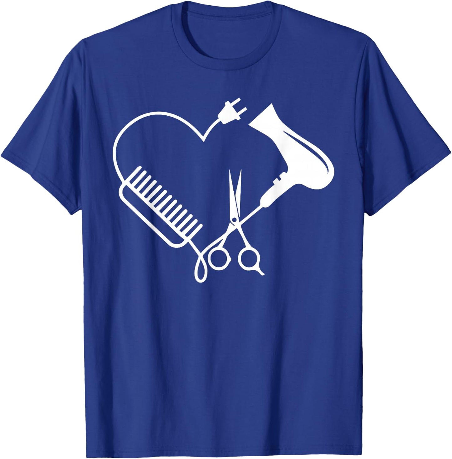 Hairdresser Hairdresser Salon Barber Hairstylist Hairdresser Gift T-Shirt - T-Shirt | Royal