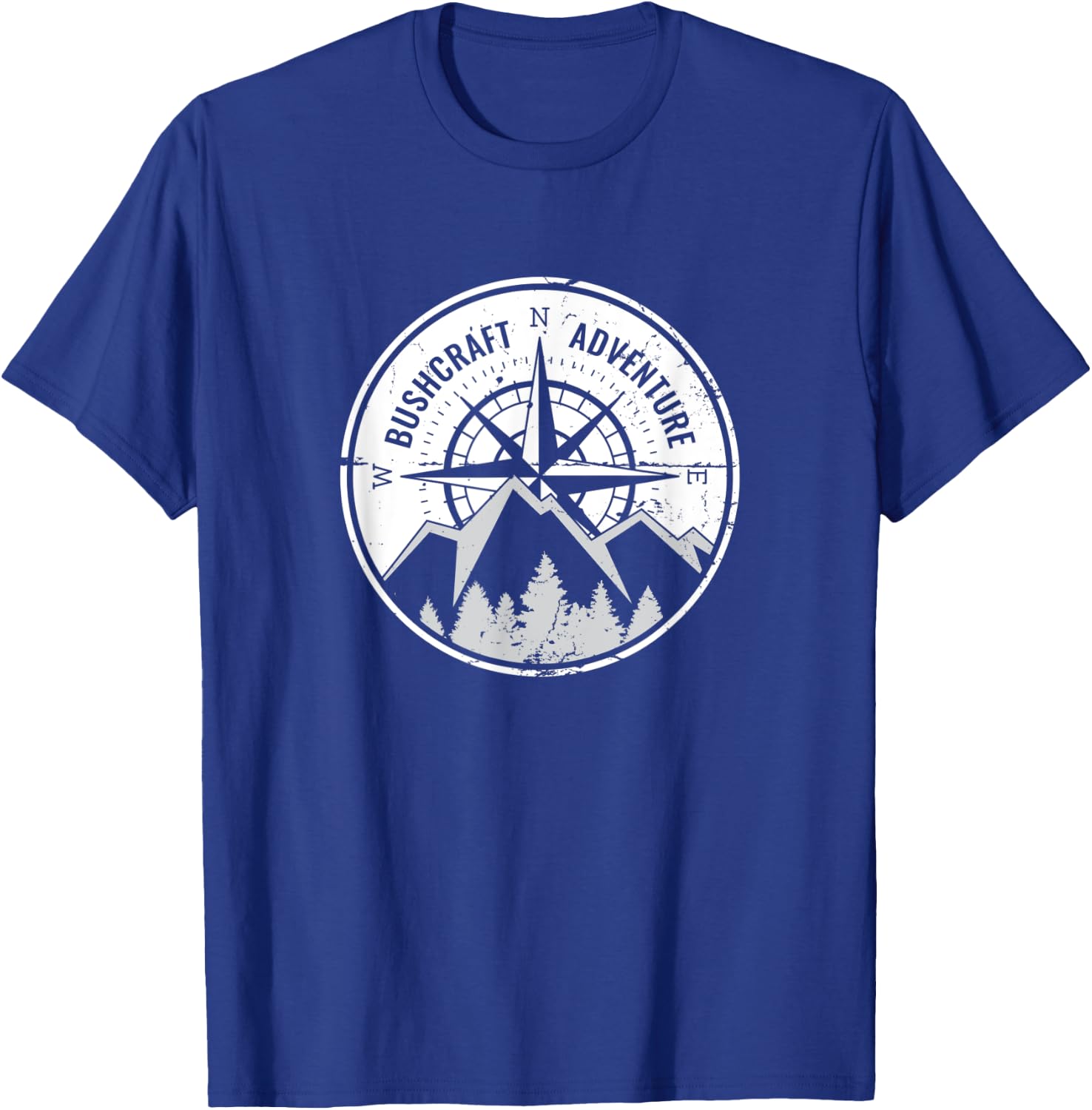 Bushcraft Adventure Outdoor Survival Bushcrafter T-Shirt - T-Shirt | Royal