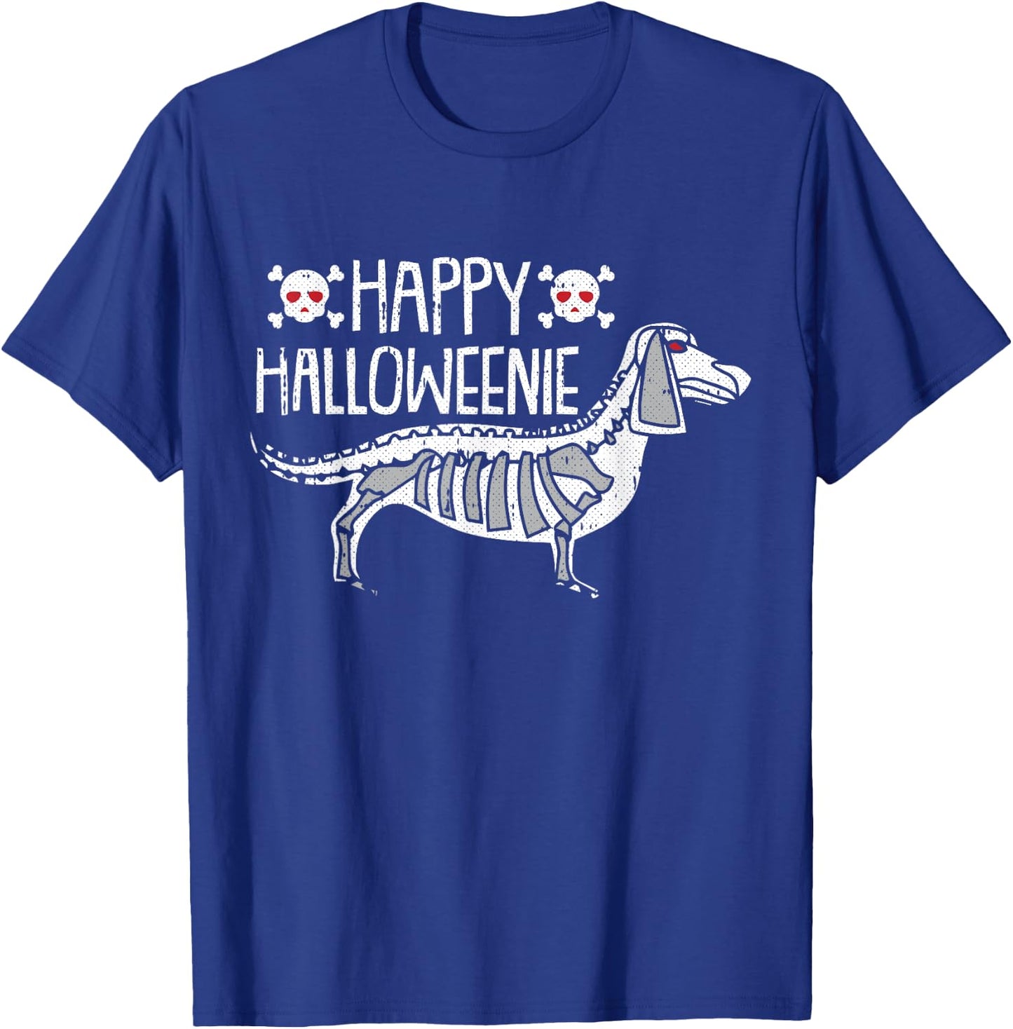 Happy Halloweenie Lazy Halloween Costume Dachshund Doxie T-Shirt - T-Shirt | Royal