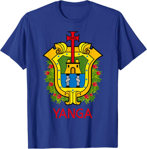 Yanga Veracruz Estado De Mexico Escudo Eagle Aguila T-Shirt - T-Shirt | Royal