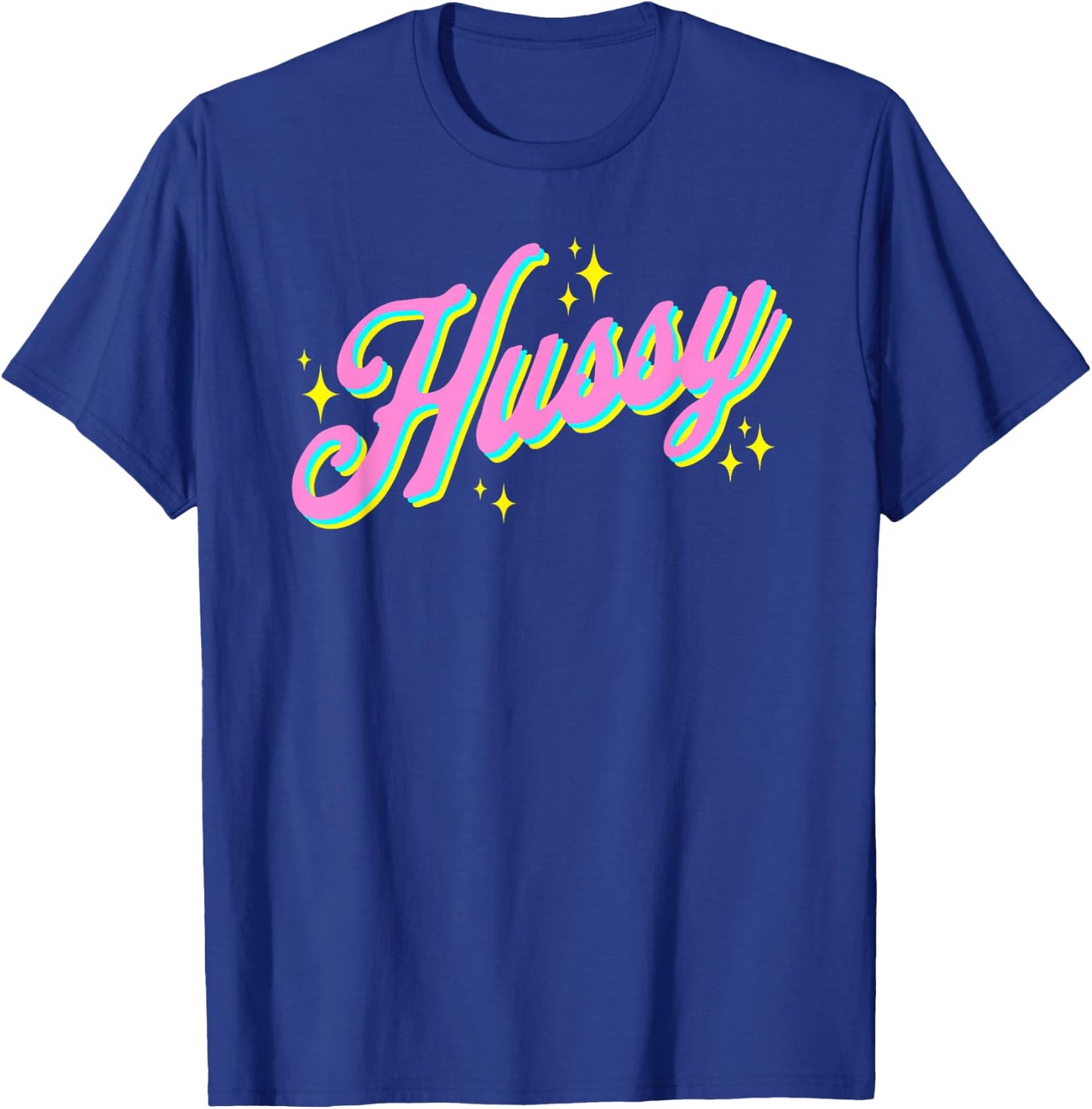 Hussy No Kink or Sex Shaming BDSM Funny Retro Women's T-Shirt - T-Shirt | Royal