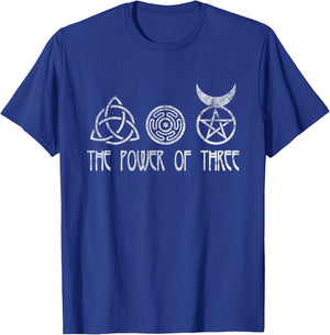 The Power of Three T-Shirt - T-Shirt | Royal