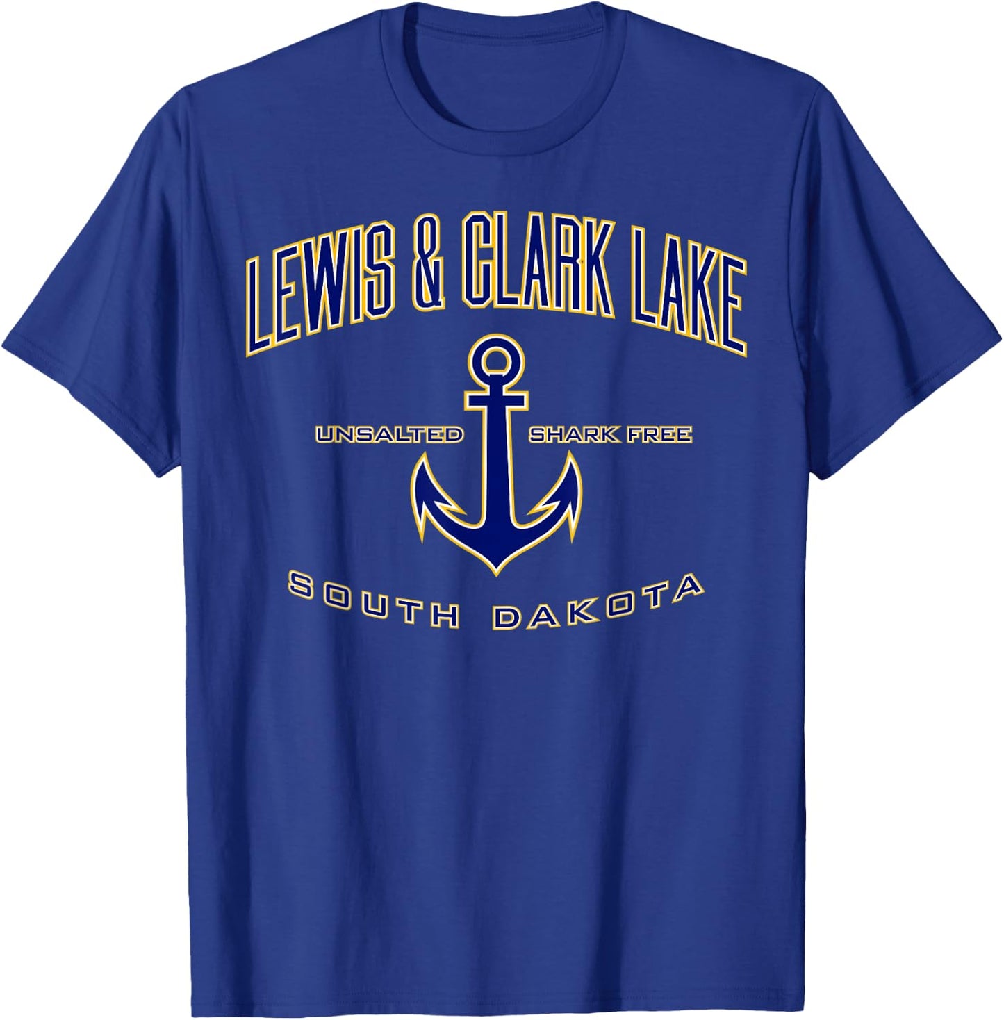 Lewis & Clark Lake SD T-Shirt - T-Shirt | Royal