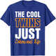 The Cool Twins Just Showed Up T-Shirt - T-Shirt | Royal