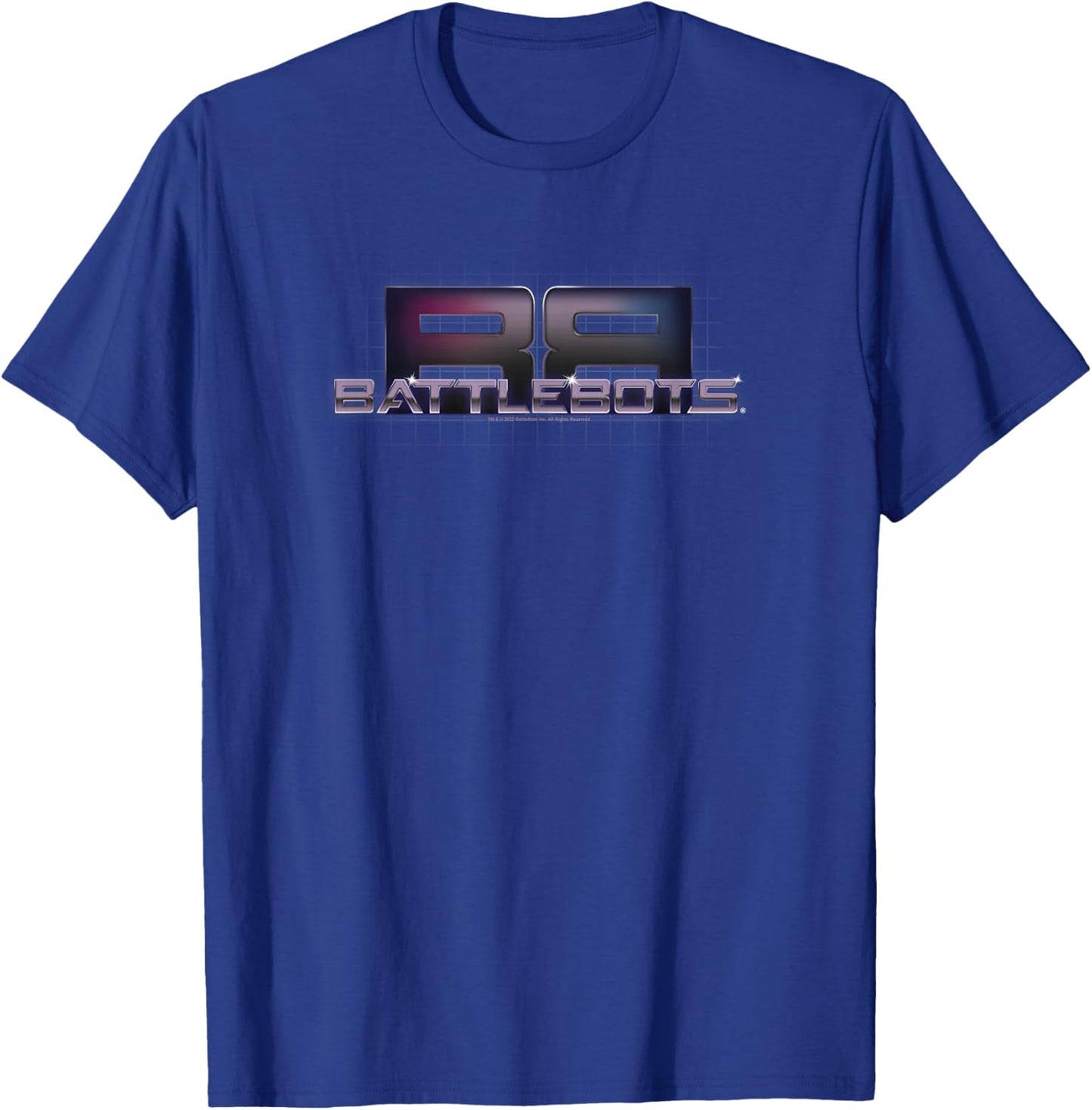 BattleBots Grid Logo T-Shirt - T-Shirt | Royal