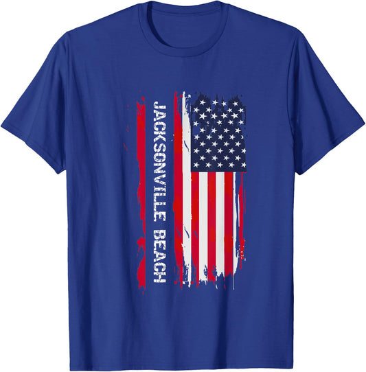Jacksonville Beach City Women Kids T-Shirt - T-Shirt | Royal