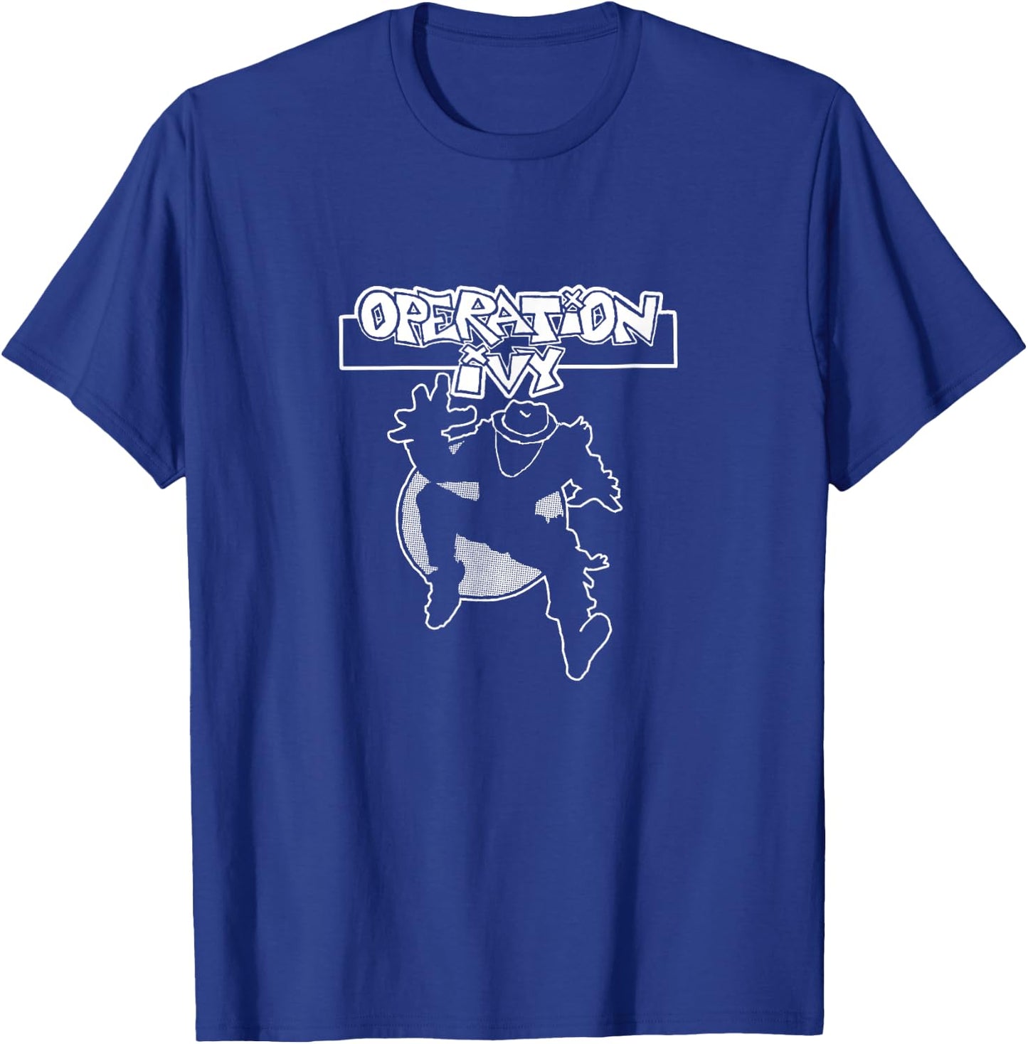 Operation Ivy - Official Merchandise - Classic Skankman T-Shirt - T-Shirt | Royal
