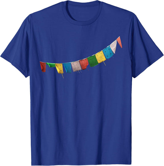 Tibetan Prayer Flag - Meditation & Qi Gong Shirt T-Shirt - T-Shirt | Royal
