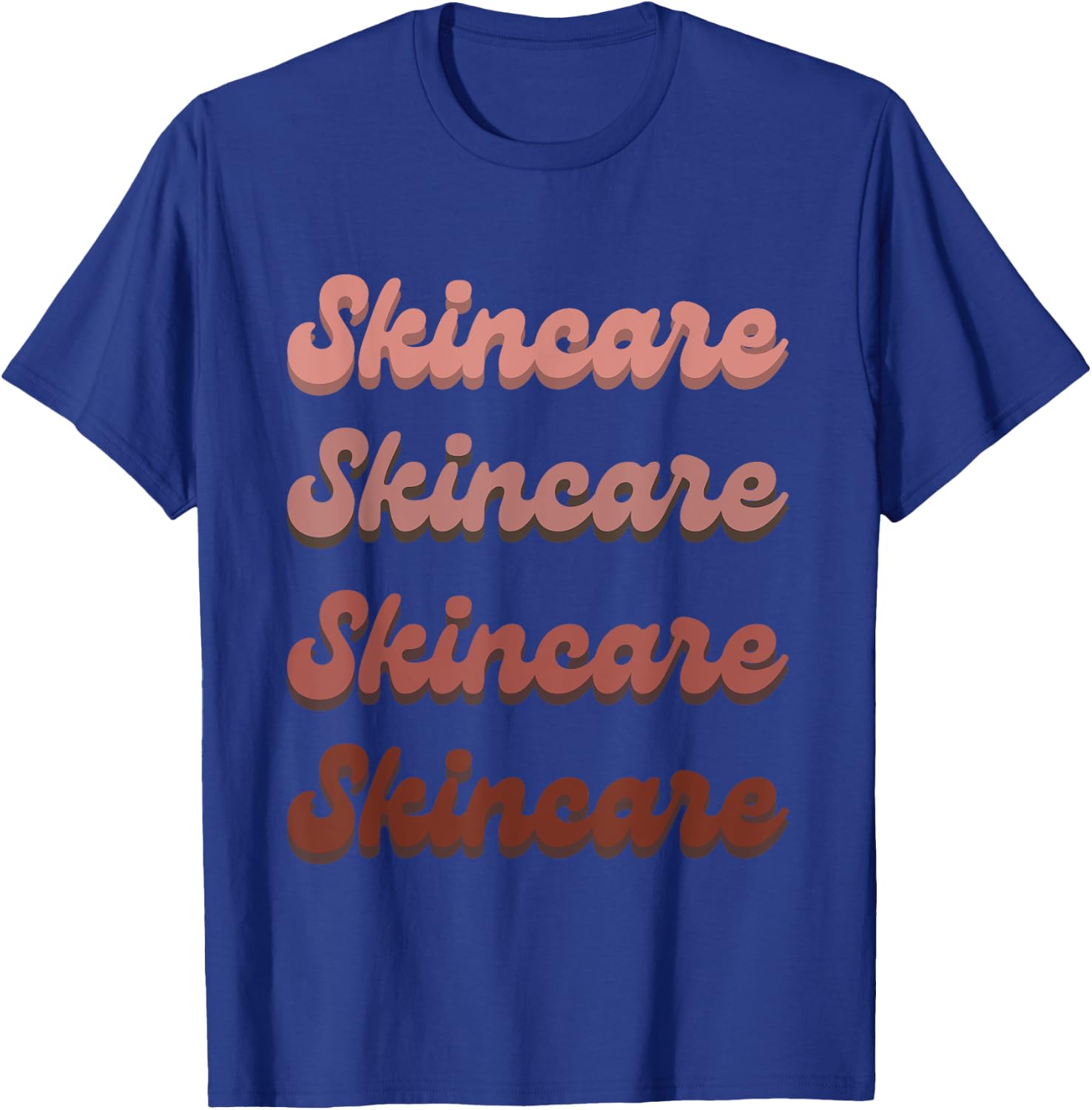 Skincare Skin Specialist Skin Esthetician Retro Skincare T-Shirt - T-Shirt | Royal